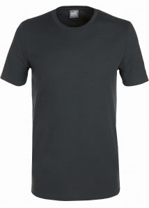Arbeits-T-Shirt Herren schwarz front